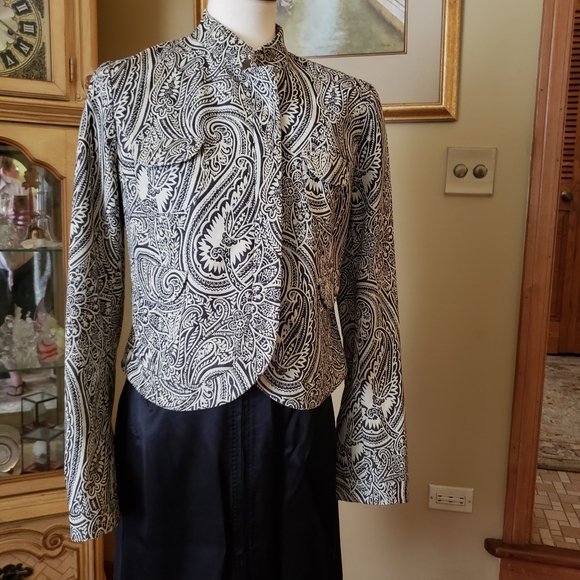 Etro Jackets & Blazers - ETRO MILANO COTTON PAISLEY JACKET